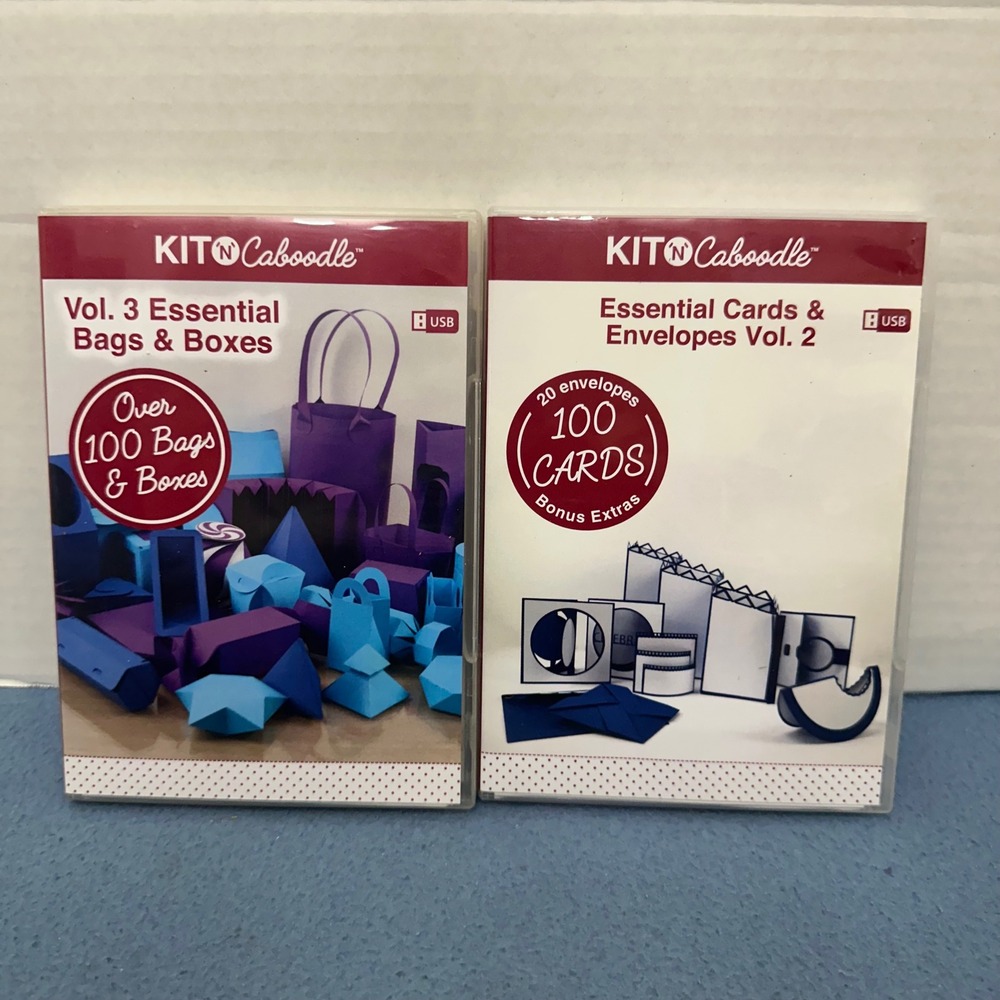 Kit N Caboodle USB Bundle Vol 3 Essential Bags Boxes & Cards Envelopes Vol 2